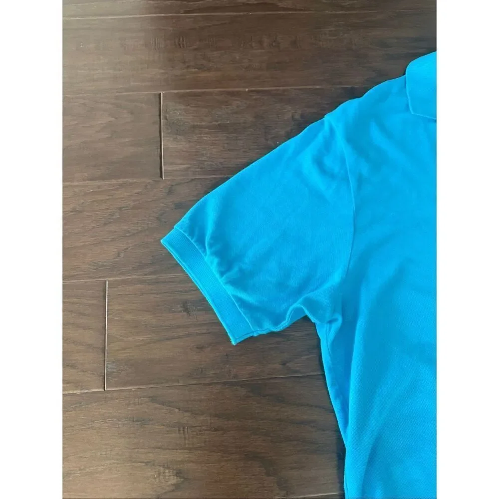 Polo Ralph Lauren Mens Bright Blue Yellow Logo Polo XXL